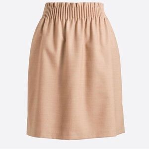 J. Crew Factory Tan Sidewalk Skirt Size 6